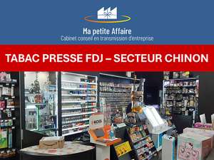 Vente tabac presse FDJ secteur Chinon