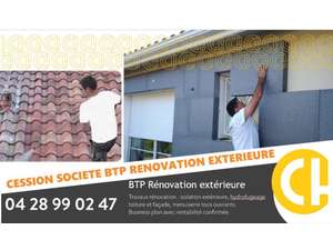 Vente entreprise btp isolation exterieure Valence