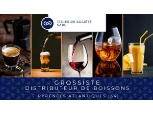 Vente grossiste distributeur de boissons à Monein