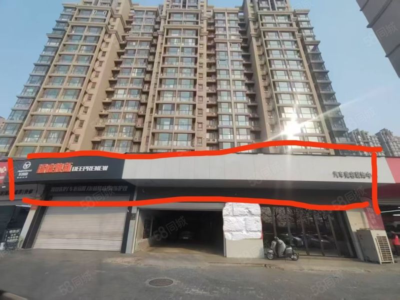 21米门头丨可分租丨招汽修丨车检中心丨美容贴膜丨摩托车4s店