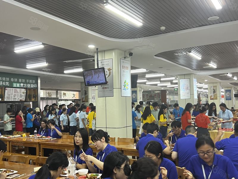 北京工商大学良乡校区大学食堂档口新调整出一个档口一楼位置扣点