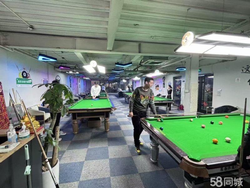 闵行台球桌球室转让，家里有事处理低价急转，每月营收几万