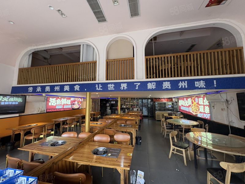 大宽展面！宵夜氛围好，写字楼重餐饮客流稳定，格局方正带燃气！