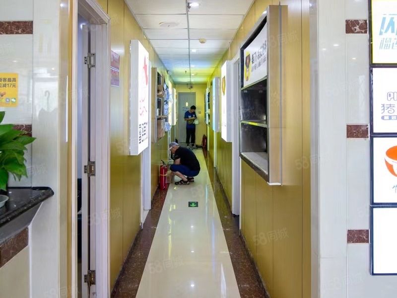 眼科医院对面荣业大街新典居花园底商外卖餐饮商铺档口