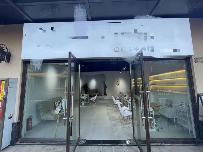 1184（店面帮）盘龙城奥莱西街道美甲美睫店整转，可空转！