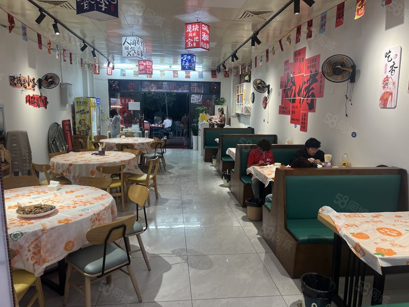 （转商铺）蔡甸九坤翰林苑网红街290平米烧烤大排档转让