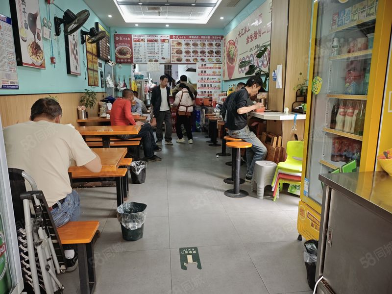 江夏区庙山 成熟社区餐饮小吃店转让