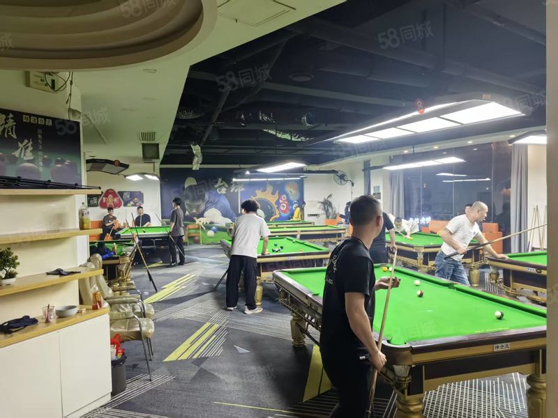 （找铺面网）洪山和平街道东方丽锦台球厅转让
