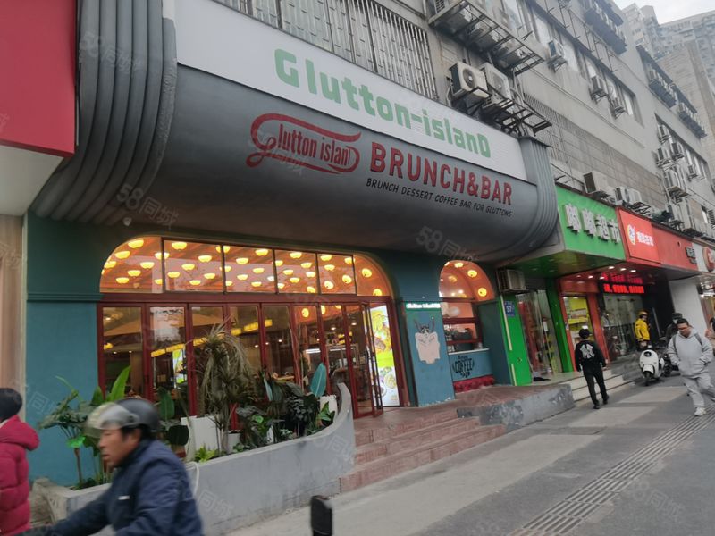 珠江路丹凤街 320平纯二楼 大门头 有燃气 私房菜酒吧