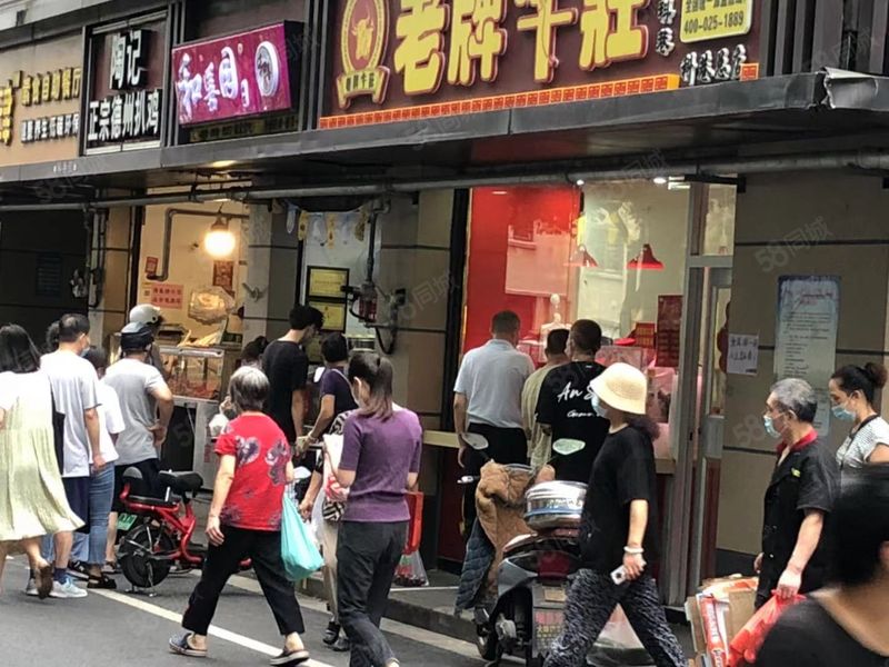 江宁鞭鞍街岔路口农贸市场临街商铺一铺难求全天人流社区密集