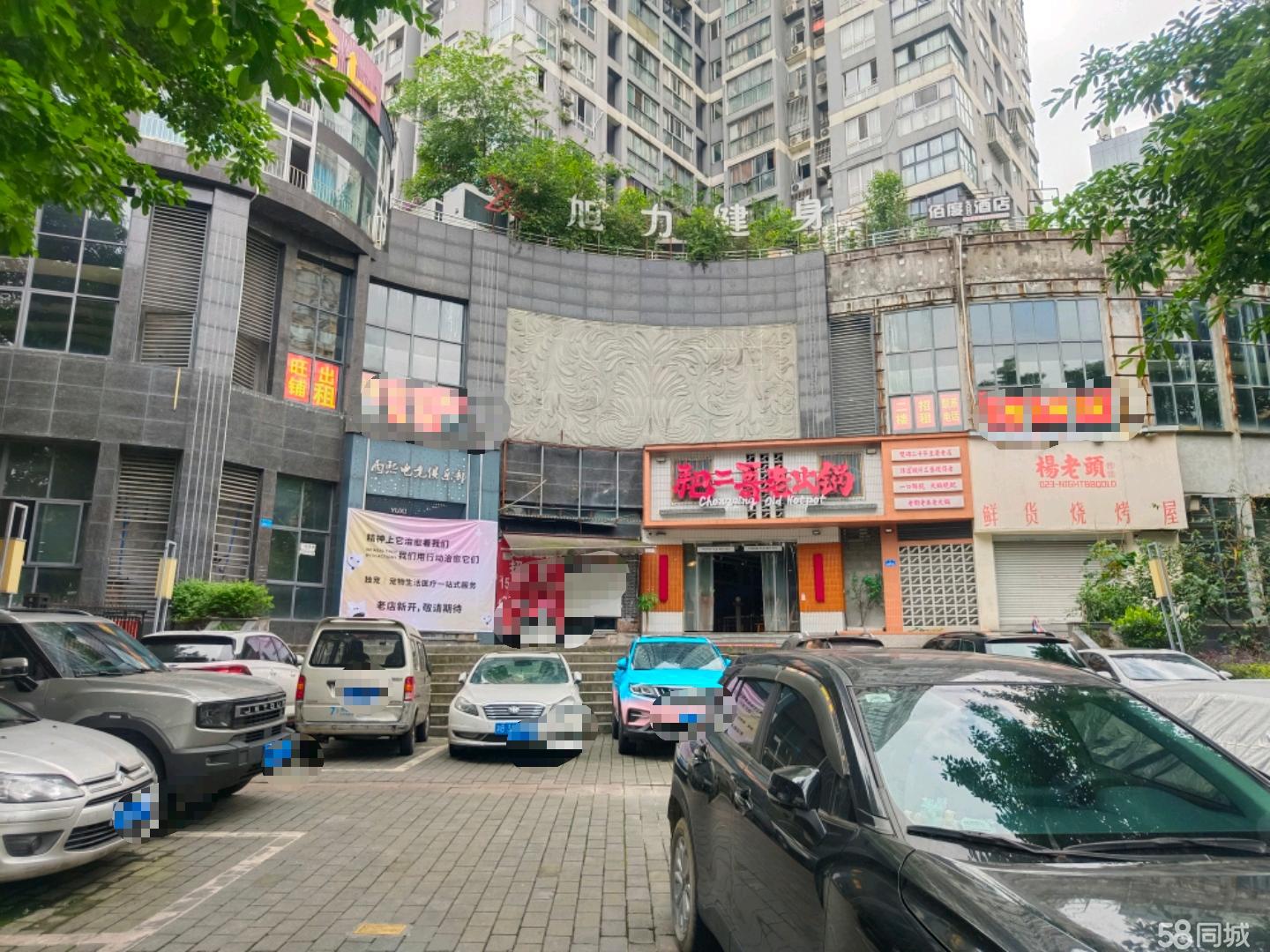 1456㎡整层270°弧形广告位红叶路十字路口临街二楼直租