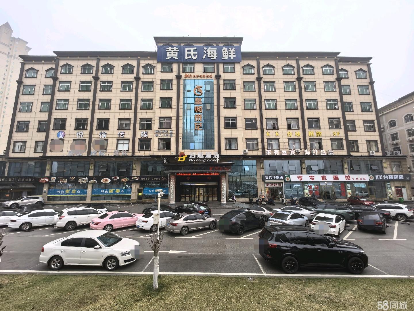 月亮岛商圈繁华地段临街31间客房电竞酒店转让、带150个车位