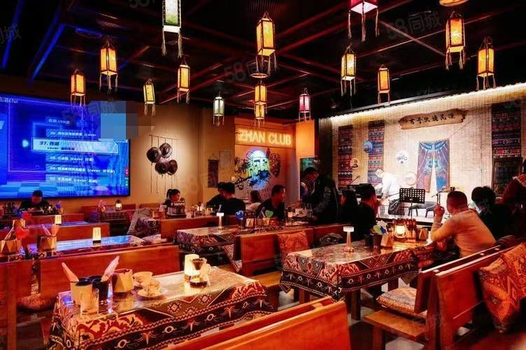 （九鼎商铺）年纯利润50万左右！中山区黄金地段精装修酒吧转让