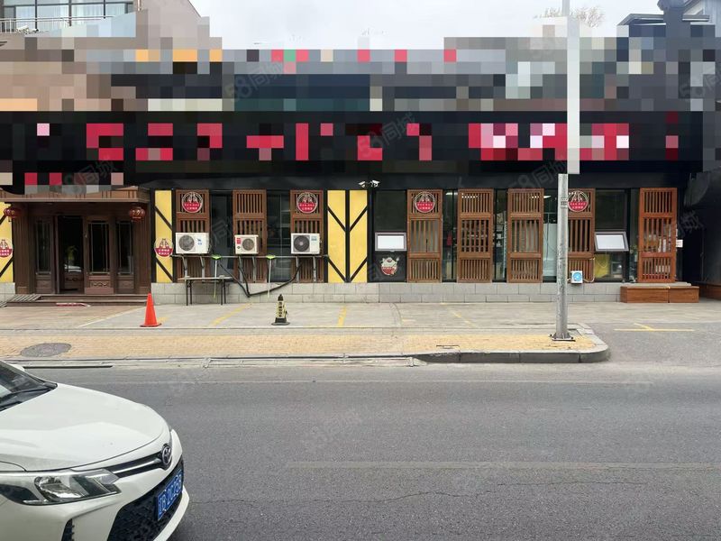（九鼎商铺）大连理工西门临街一层大门头餐饮店出兑