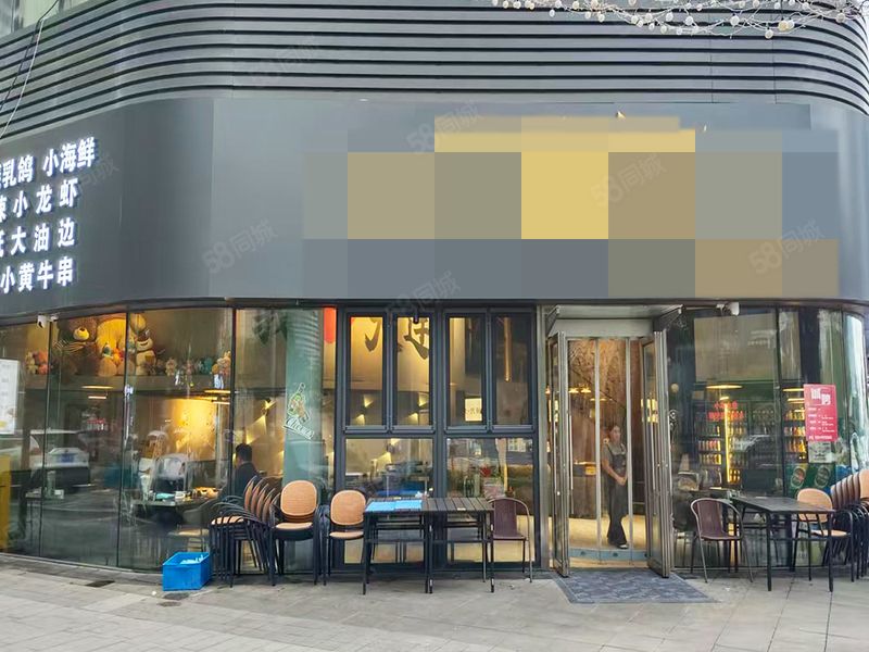 （全 金 铺 网）东港临街带外摆餐饮店转让