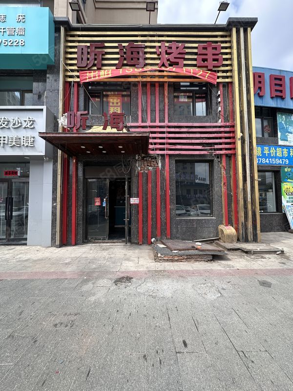 江南甲第正良五路126平二层门市招租，租金可议