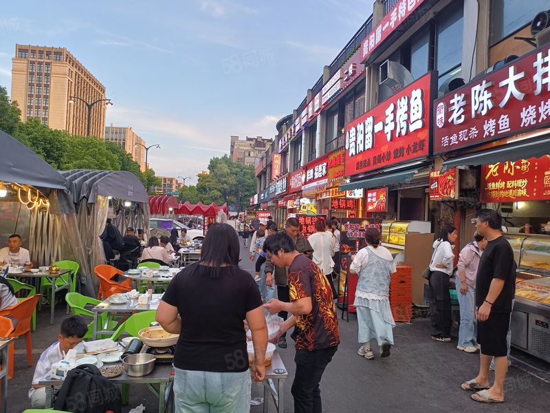 3万人社区底商，带超大外摆，可明火业态不限