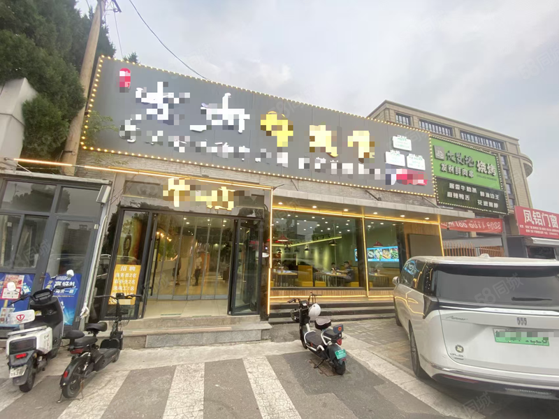 (众讯)历下花园路纯一层大展示面,餐饮店转让