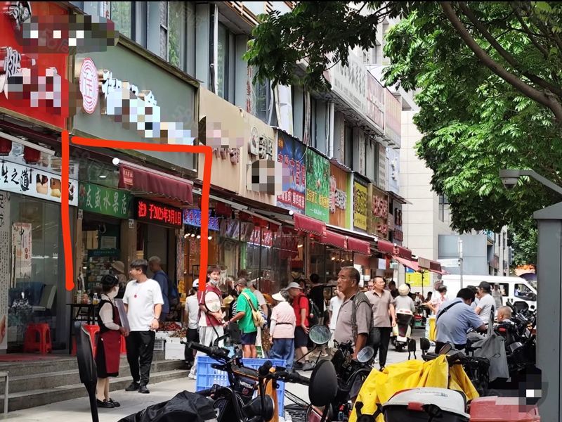 华强北旺铺招租 高层公寓楼下转角位 人流量大 周边都是年轻人