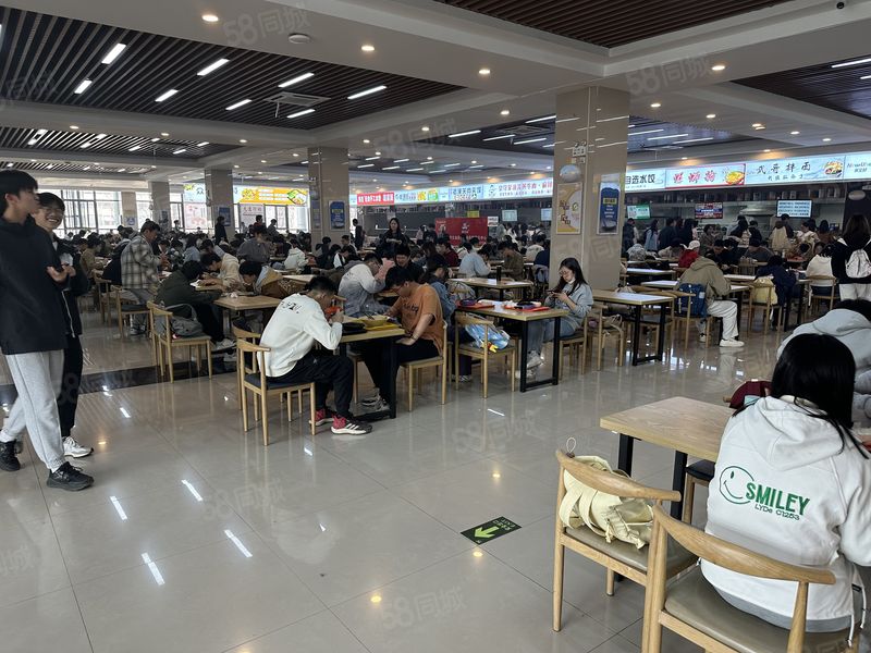 暑假预招，高校食堂内部档口招租，客源稳定投入小，可实地考察