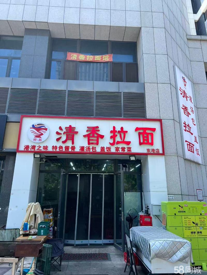 社区底商 人流量大 停车方便 有外摆区 东港店铺转让