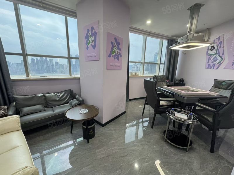 1396（店面帮）江汉区新华路品牌自助棋牌室整转，生意稳定！