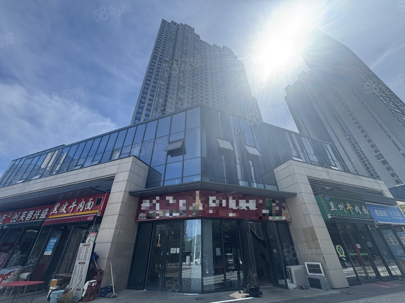 998汉阳区四新江山和樾双门头转角90平餐饮店转租