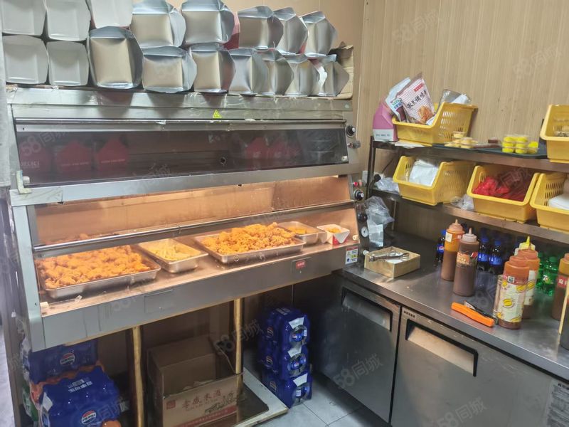 1407（店面帮）江夏藏龙北街品牌炸鸡外卖店整转，生意可观！