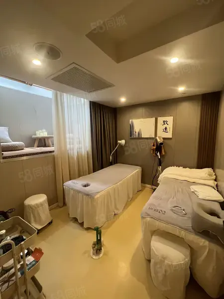 H沿街装修设备齐全美容养生艾灸推拿理疗养生馆低价转让
