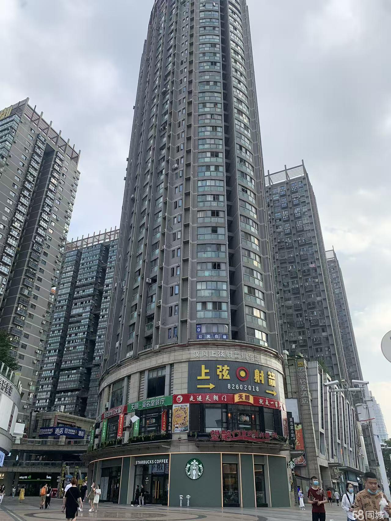 江汉路911㎡公寓配套铺招租
