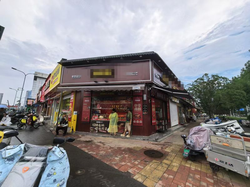 (闪 铺商业)拐角铺山大路花园路交汇处旺铺转让
